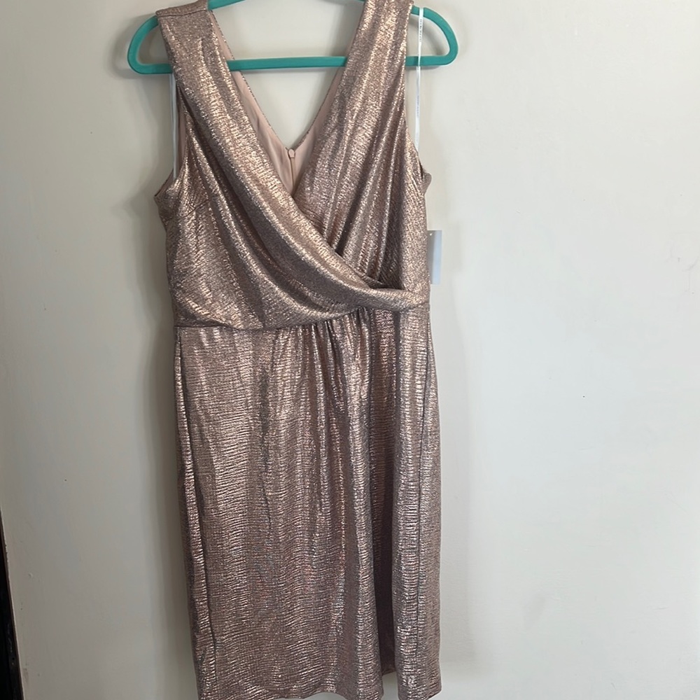 Rose gold dress !